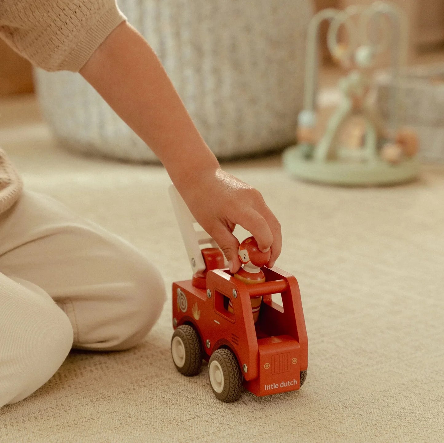 Little Dutch- Wooden Fire Truck