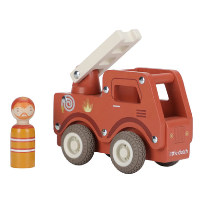 Little Dutch- Wooden Fire Truck