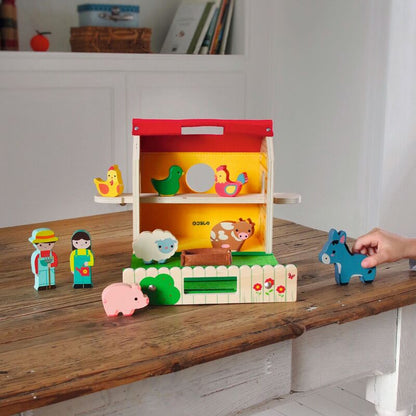 Softi-Farm Felt & Wood Play Set