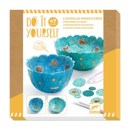 Do It Yourself In The Sea - Paper Bowls