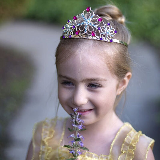 Bejewelled Tiara - Gold