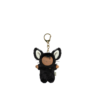 Cozy Bag Charm - Cat Nox - Black