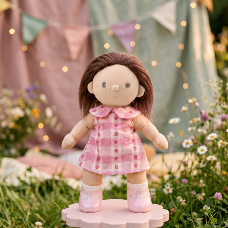 Dinkum Doll Dress - Rosette