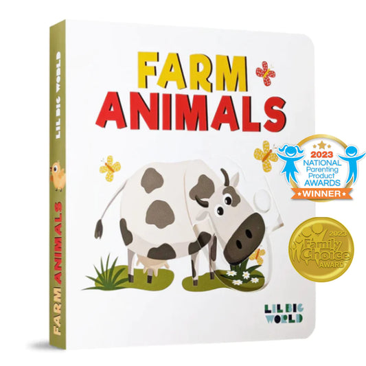 Farm Animals Board Book - LilBigWorld