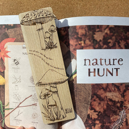 Your Wild - Wooden Bookmark