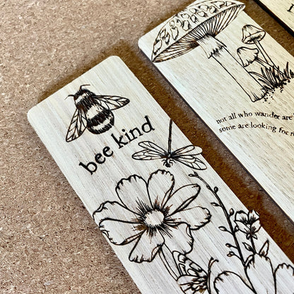 Your Wild - Wooden Bookmark