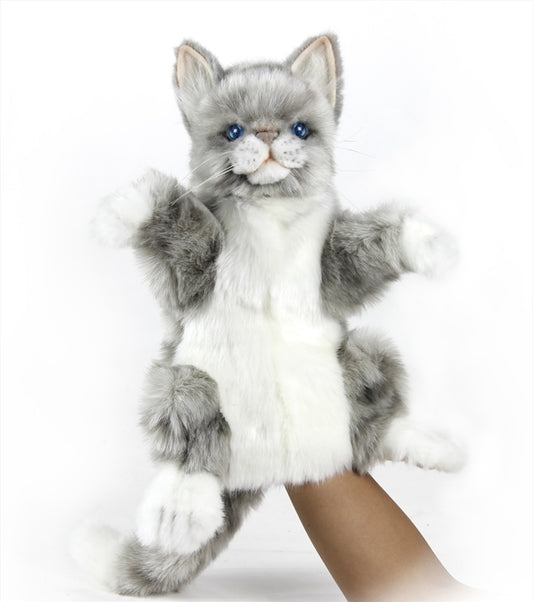 Grey Cat Puppet