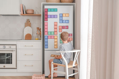 24 Piece Pastel Rectangle Pack - Connetix Tiles