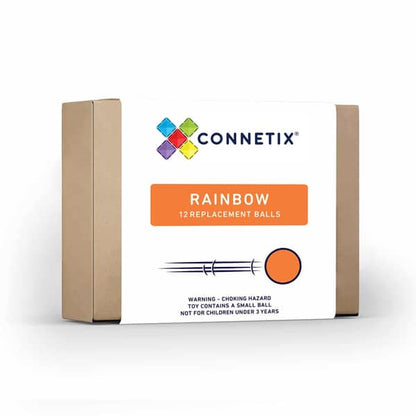 12 Piece Rainbow Replacement Ball Pack - Connetix