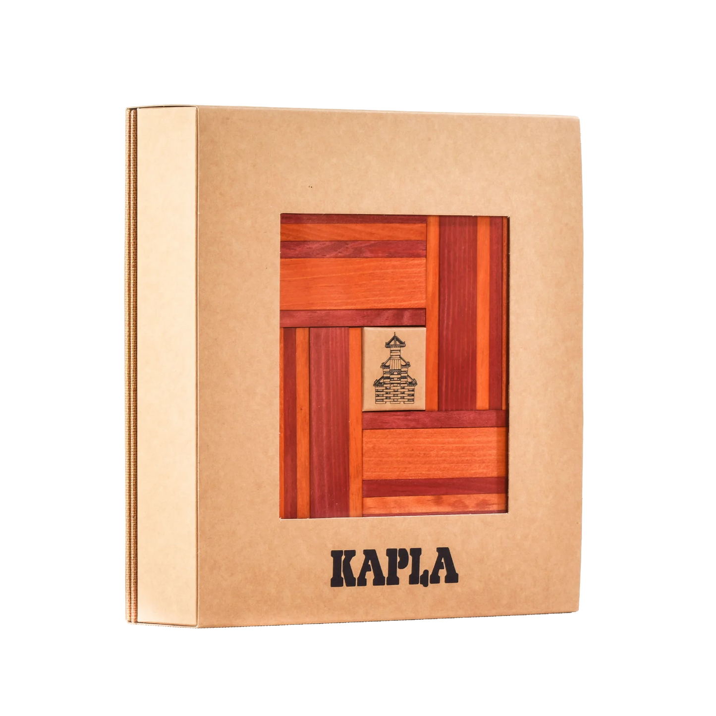 Kapla - Book and Colours (Red/Orange)