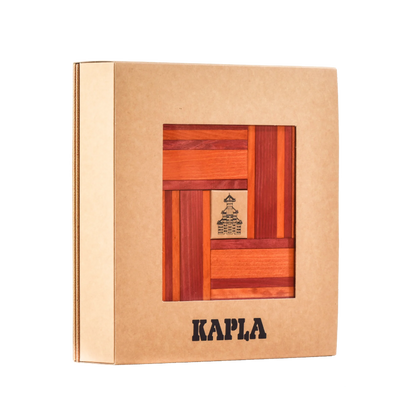 Kapla - Book and Colours (Red/Orange)