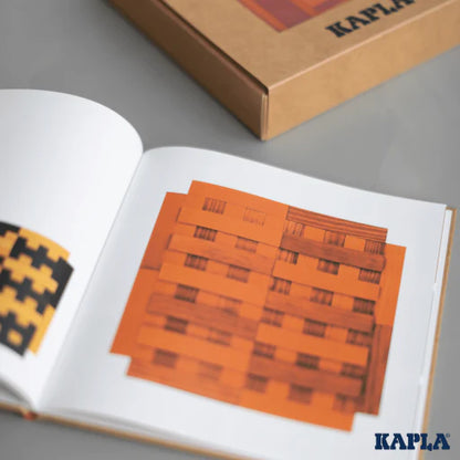 Kapla - Book and Colours (Red/Orange)