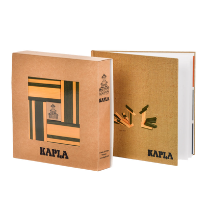 Kapla - Book and Colours (Yellow/Green)