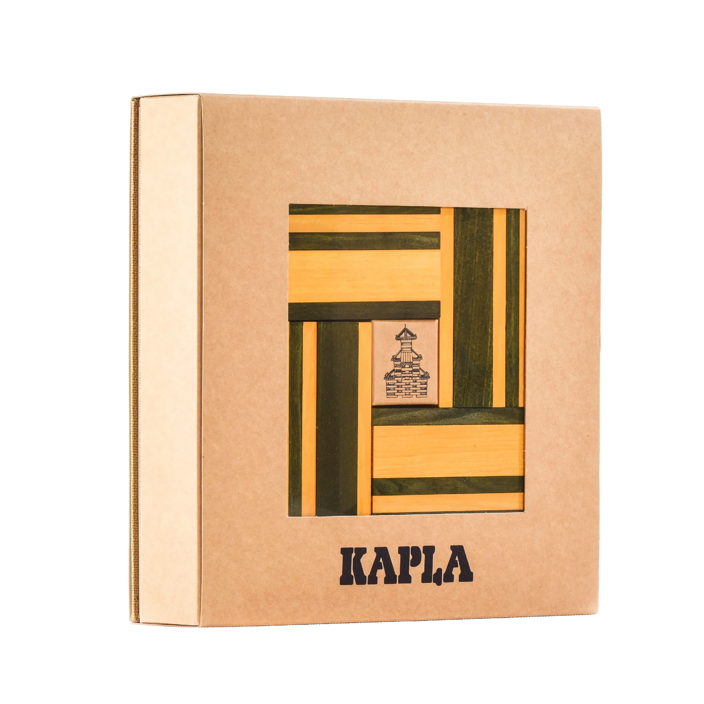 Kapla - Book and Colours (Yellow/Green)