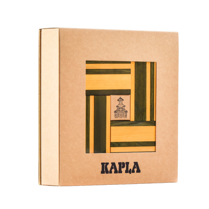 Kapla - Book and Colours (Yellow/Green)