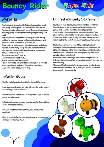 Bouncy Rider - Granite the Horse