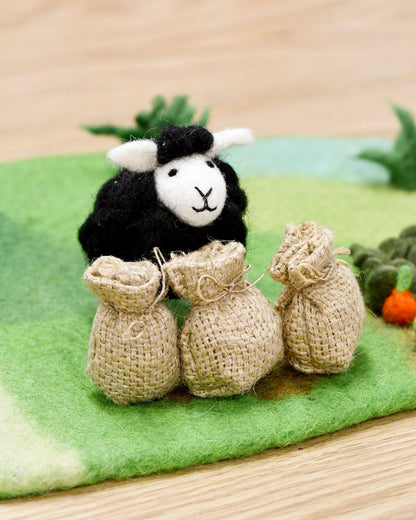 Felt Baa Baa Black Sheep Toy