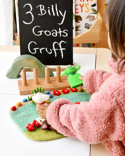 Three Billy Goats Gruff - Finger Puppet Set