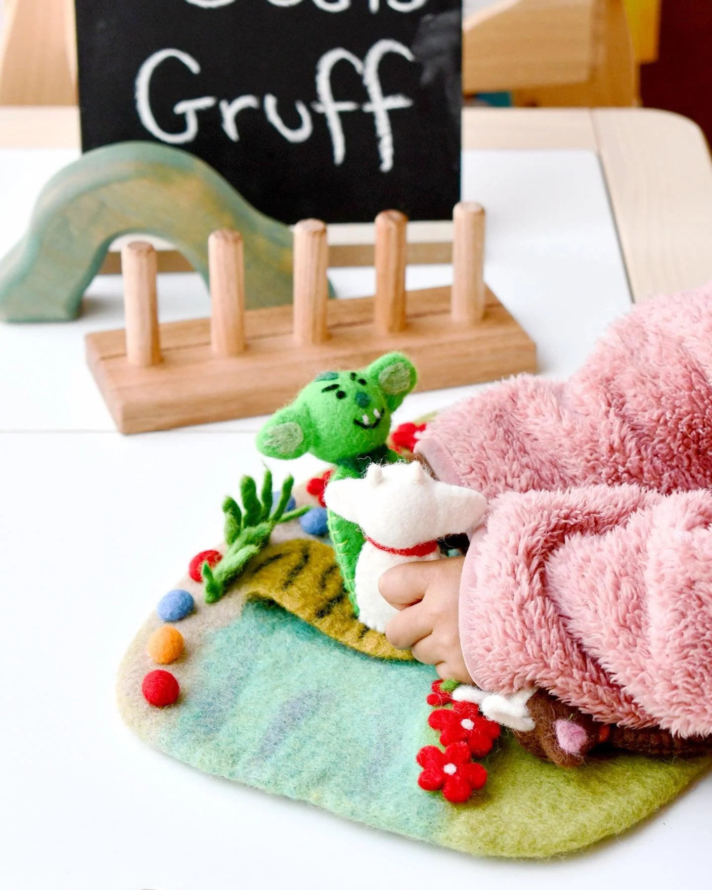 Three Billy Goats Gruff - Finger Puppet Set