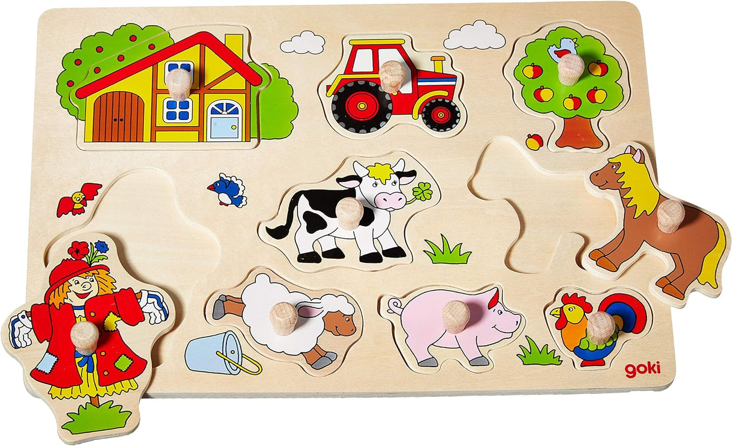 Farm peg puzzle