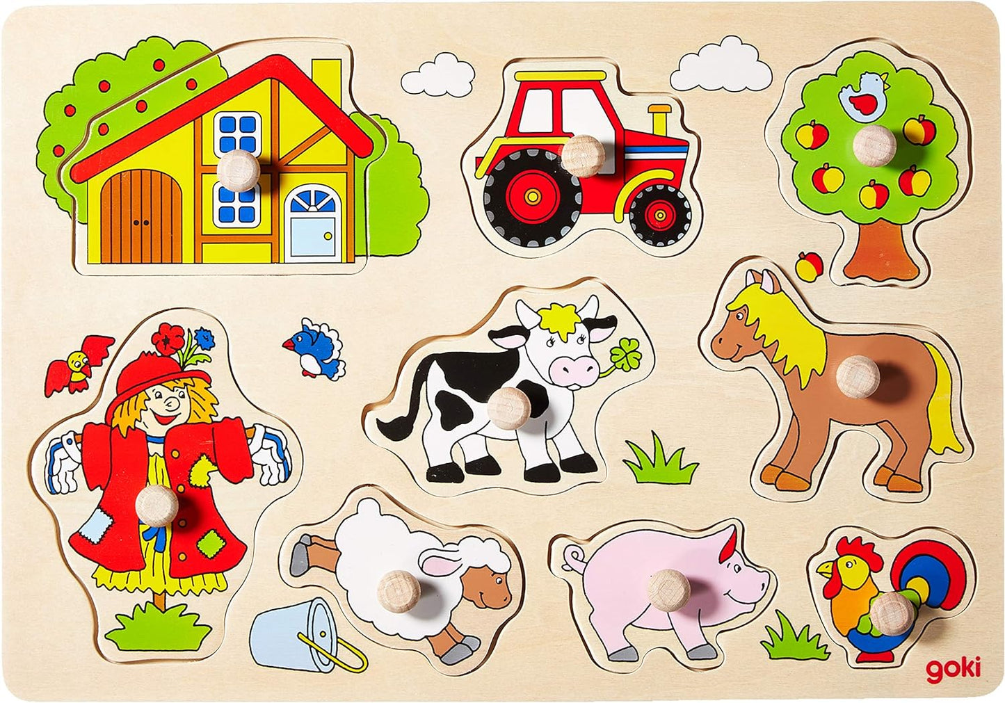 Farm peg puzzle