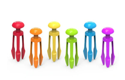 Tri-Grip Tongs ( Set of 6)
