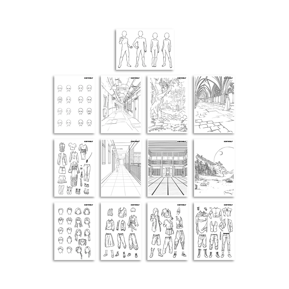 Kidydraw Pro - Manga