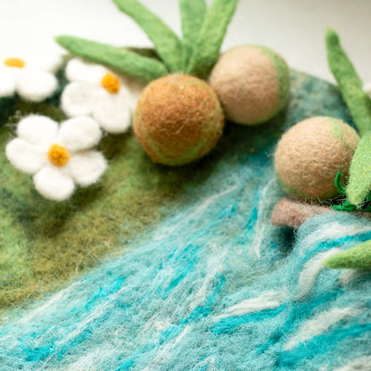 GUS + MABEL- Wispy Waters Way Felt Mat