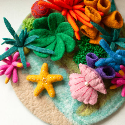 GUS + MABEL- Coralwhim Cove Felt Mat