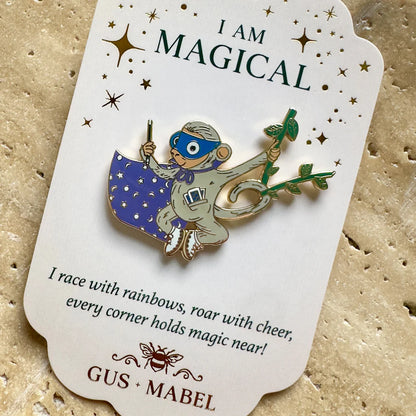 GUS + MABEL Positivity Pins