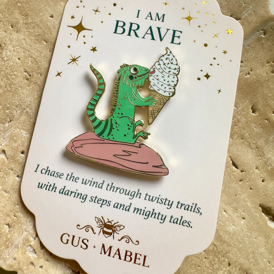 GUS + MABEL Positivity Pins