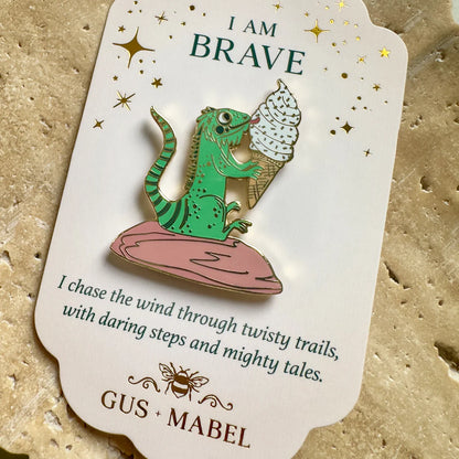 GUS + MABEL Positivity Pins