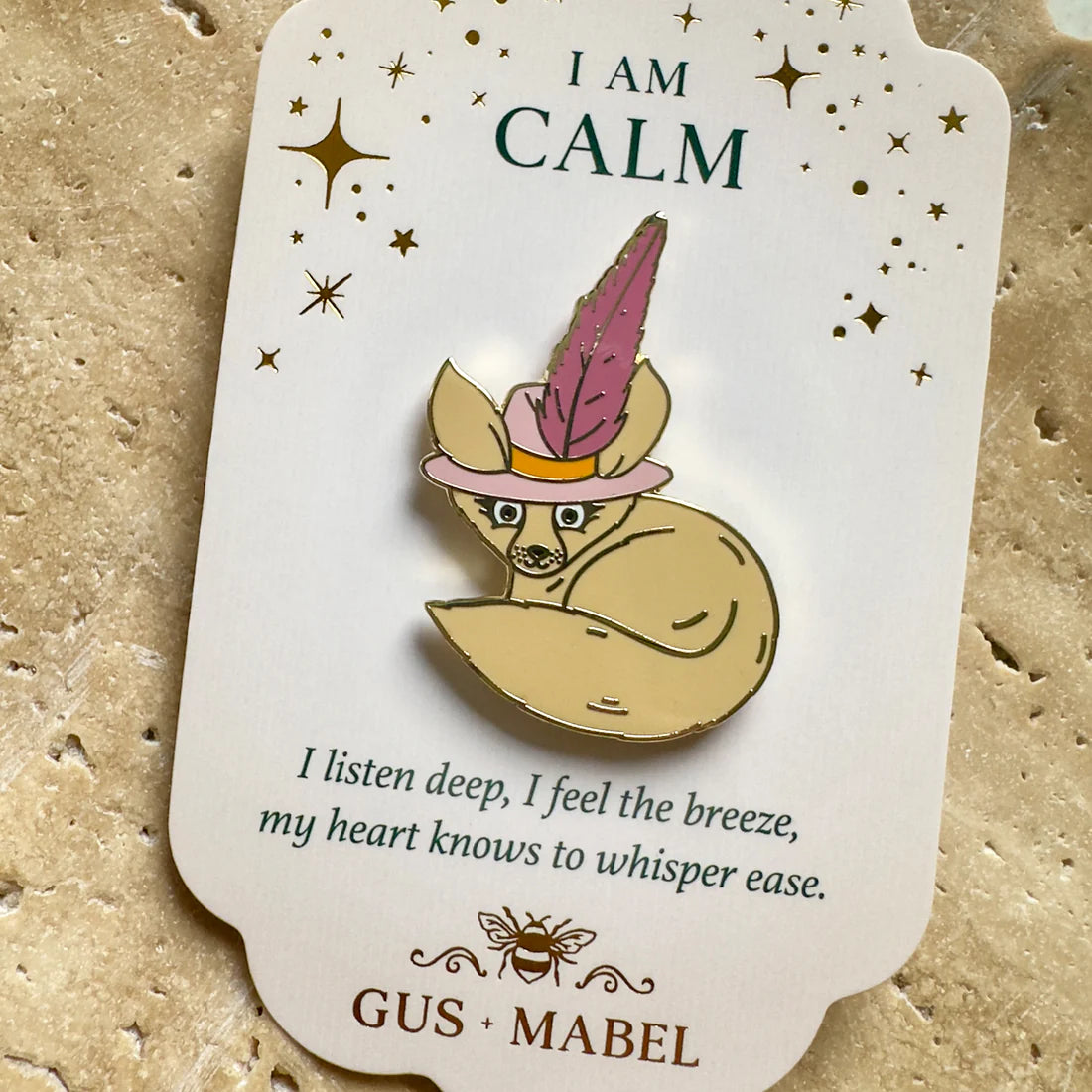 GUS + MABEL Positivity Pins
