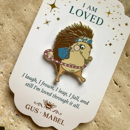 GUS + MABEL Positivity Pins