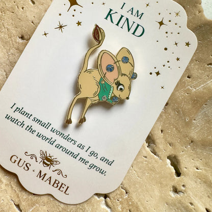 GUS + MABEL Positivity Pins