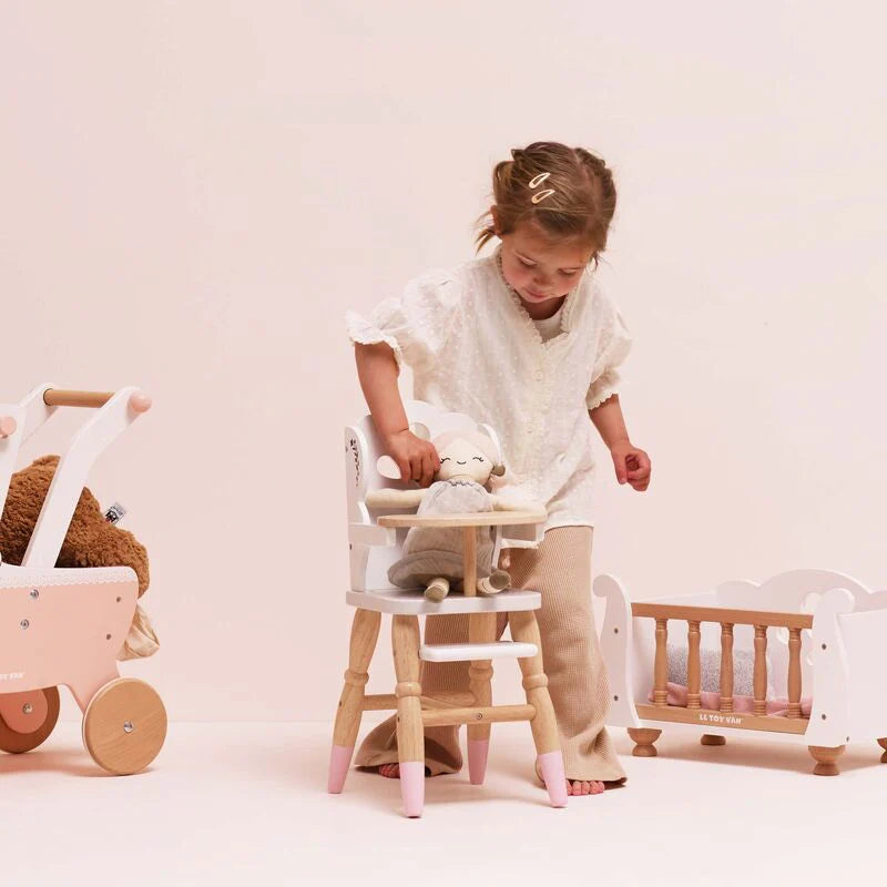 Dolls Wooden High Chair