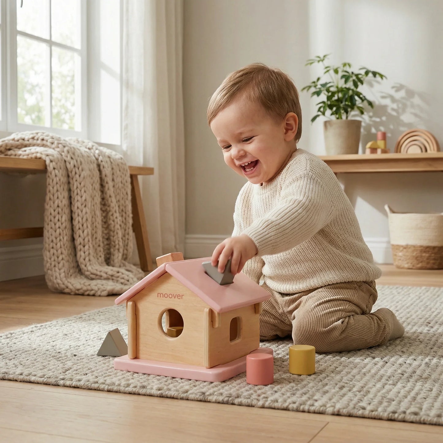 IQ Sorting House Pink