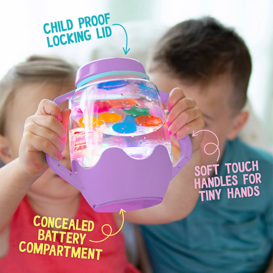 Glo Pal Sensory Play Jar - Assorted Colours