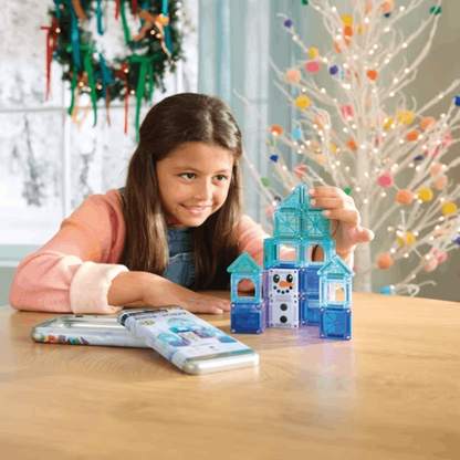 Magna-Tiles - microMAGS Winter Wonder Travel Set - 26 Pieces