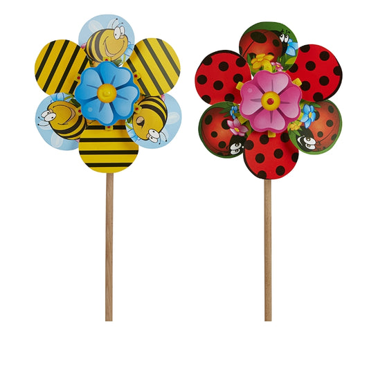 Whirly Windmill - Bee/Lady Bug