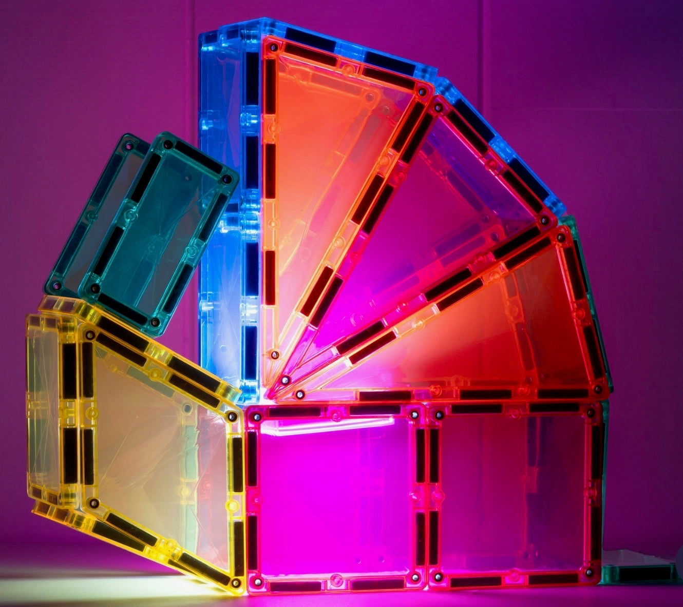 30 pc Light Rocket Pack - Connetix Tiles