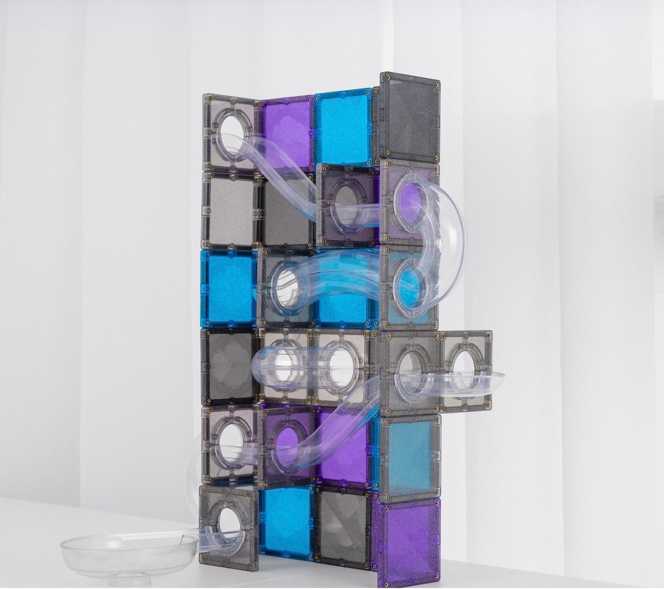 61 pc Ball Run Galaxy Pack - Connetix Tiles