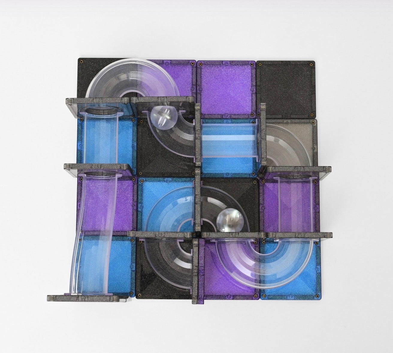 61 pc Ball Run Galaxy Pack - Connetix Tiles