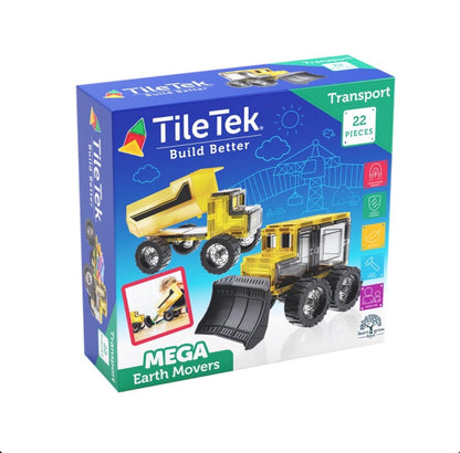 22 Piece Mega Earth Movers
