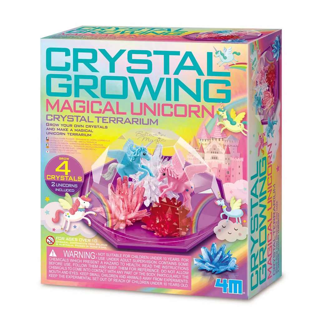 Crystal Growing - Unicorn Terrarium