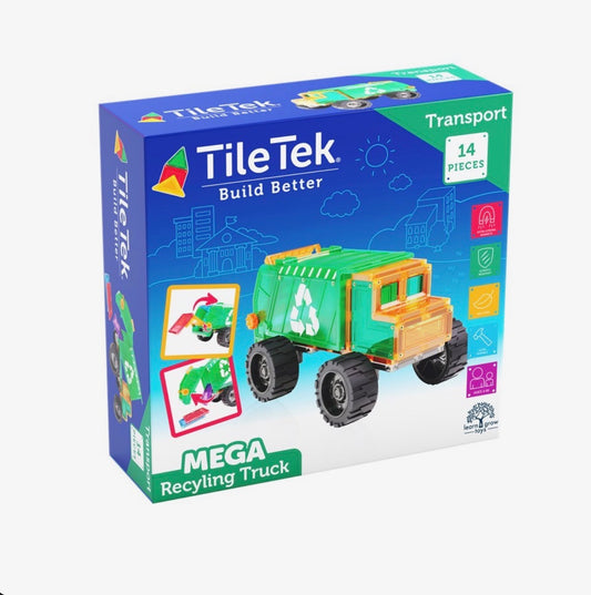 14 Piece Mega Recycling Truck - TileTek