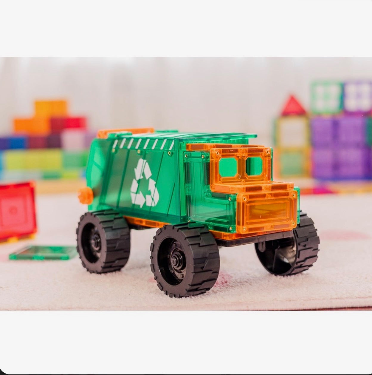 14 Piece Mega Recycling Truck - TileTek