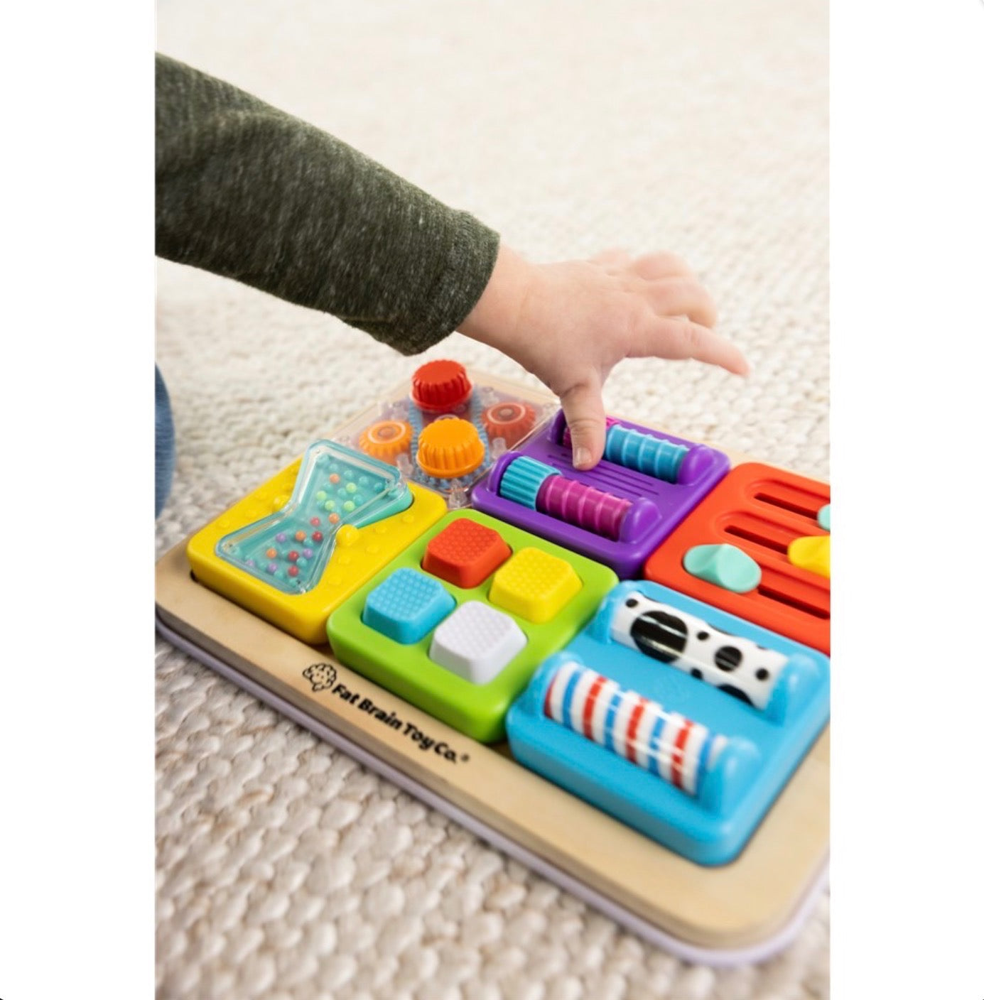 Playtab Sensory Set 6 - Pulleys, Sliders, Spinners
