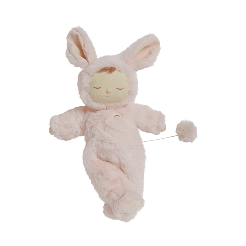 Lullaby Cozy Dinkum - Bunny Moppet - Pink