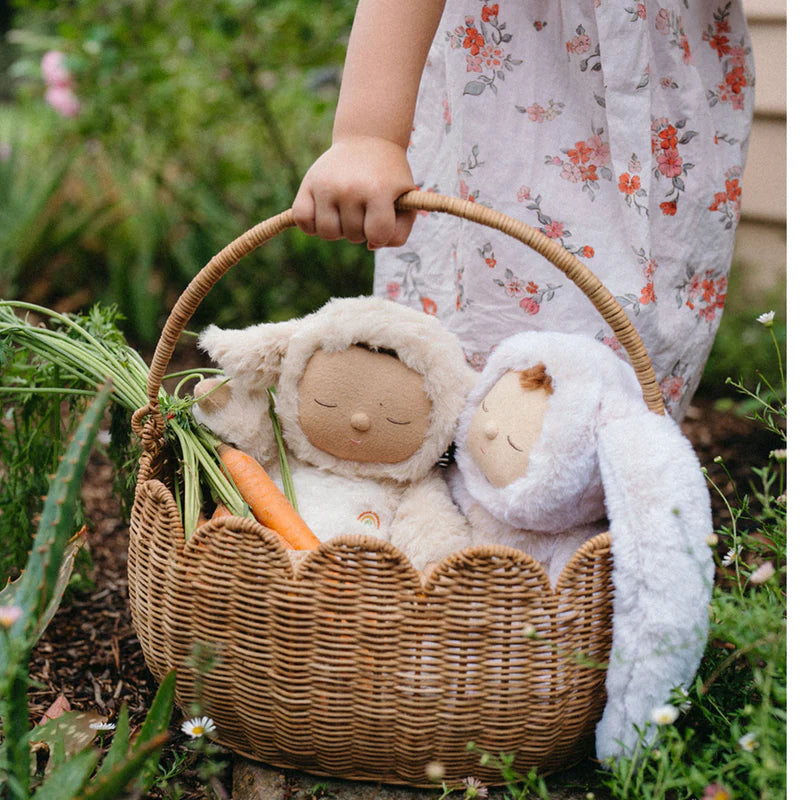 Petal Basket - Natural